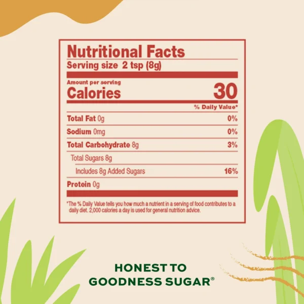 Florida Crystals Regenerative Organic Light Brown Sugar, 24 oz Pouch - Image 3