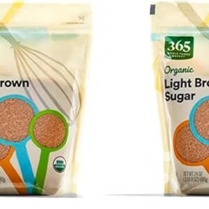 365 by Whole Foods Market, Organic Light Brown Sugar, 24 Ounce (Pack of 2)