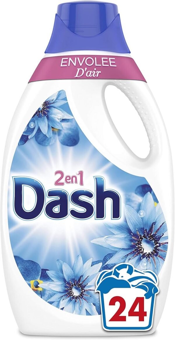 Dash 2-in-1 Liquid Detergent, Fresh Air Scent, 72 Washes (1.32L) - Image 2