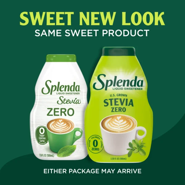 Splenda ZERO Stevia Liquid Zero Calorie Sweetener, 3.38 fl oz - Image 5