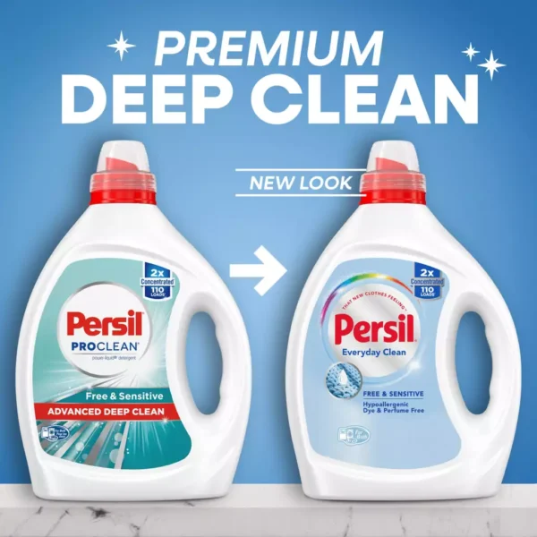 Persil Free & Sensitive 2X Concentrated Detergent - Image 3