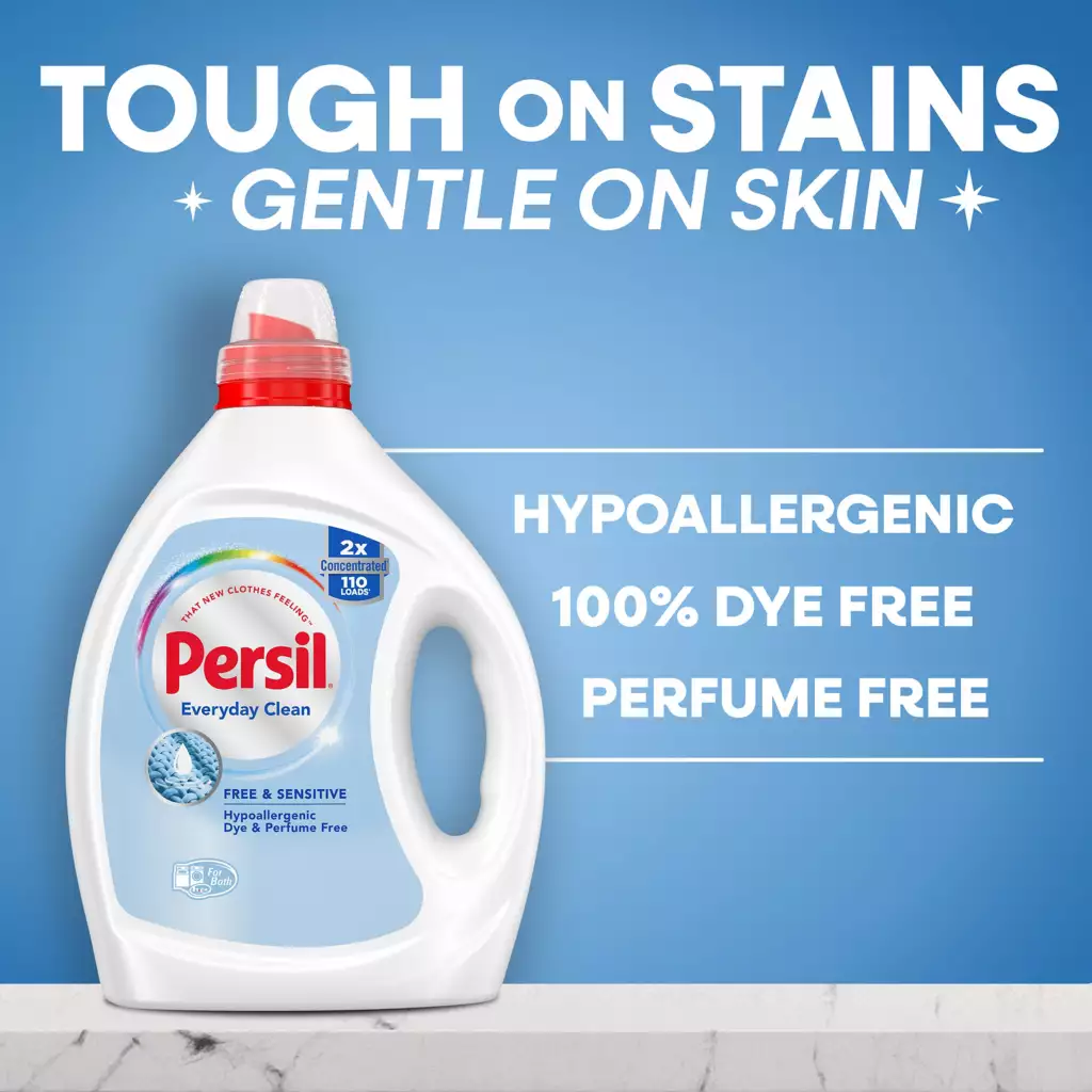 Persil Free & Sensitive 2X Concentrated Detergent - Image 2
