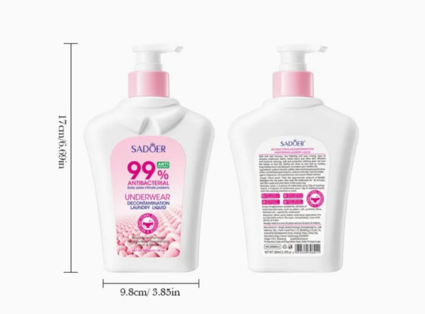 Online Wholesale and Retail Antibacterial Floral Scented Disposable Underwear Laundry Liquid Persil Detergent Decontamination Detergent for Apparel - Image 6