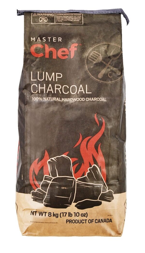 MASTER Chef Premium 100% Natural Hardwood Lump Charcoal For BBQ Grilling